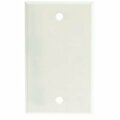 Swe-Tech 3C Wall Plate, White, Blank Cover Plate FWT200-258WH
